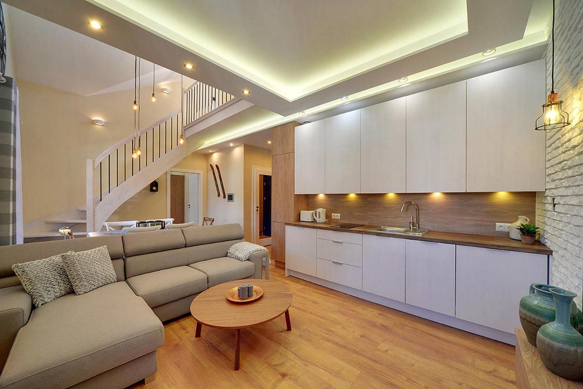 Dolina Wikingow 2-Poziomowy Apartament W Norweskiej Dolinie Z Dwoma Balkonami I Dostepem Do Strefy Wellness Szklarska Poreba Luaran gambar