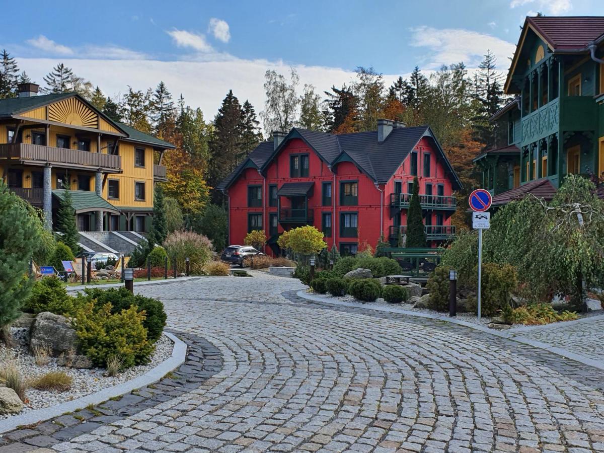 Dolina Wikingow 2-Poziomowy Apartament W Norweskiej Dolinie Z Dwoma Balkonami I Dostepem Do Strefy Wellness Szklarska Poreba Luaran gambar