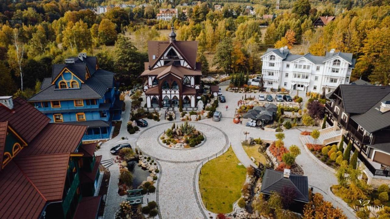Dolina Wikingow 2-Poziomowy Apartament W Norweskiej Dolinie Z Dwoma Balkonami I Dostepem Do Strefy Wellness Szklarska Poreba Luaran gambar